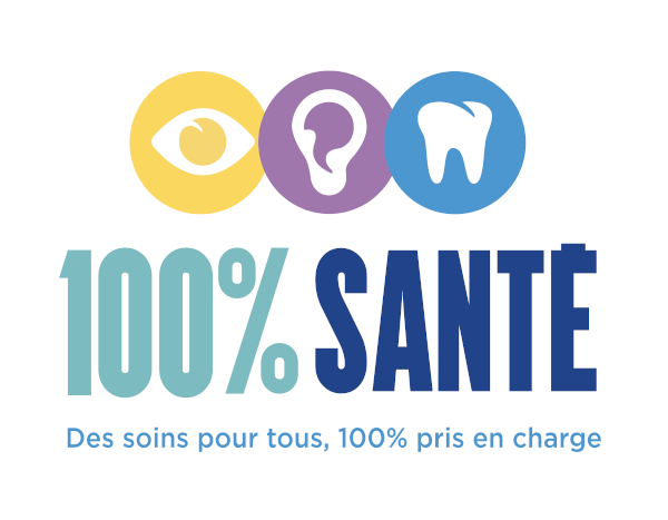 100% santé logo