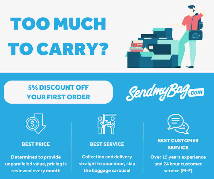 Use Send my bag when relocating to France.